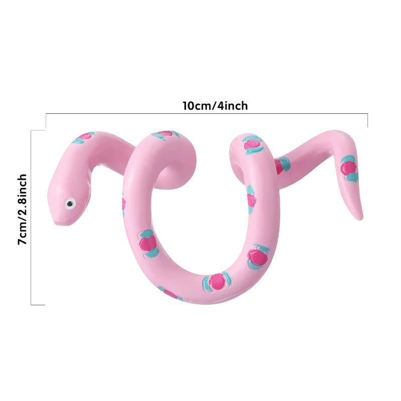 Pink Snake Planter Decor