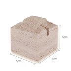 Travertine Card Holder