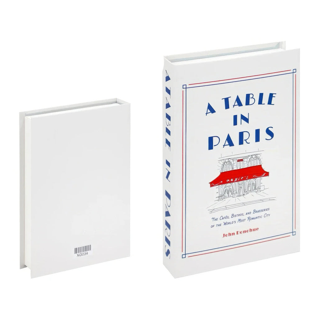 French Style Book Shaped Boxes