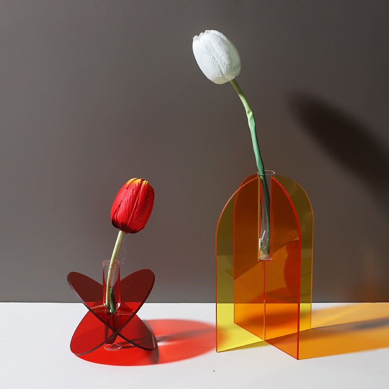 Acrylic X Modern Aesthetic Vase