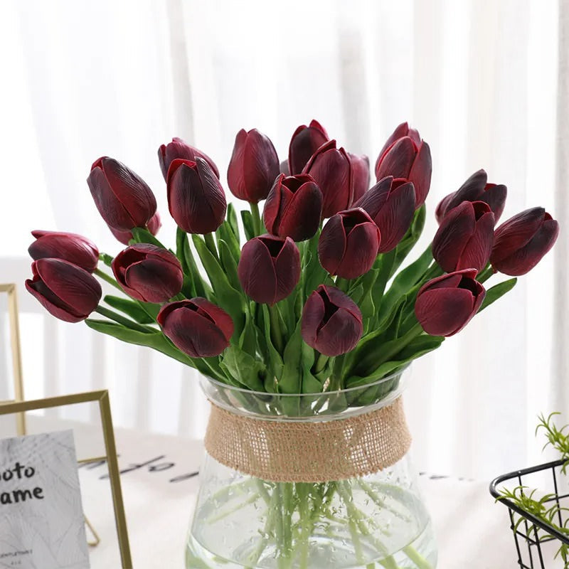 Artificial Tulip Flowers Bouquet
