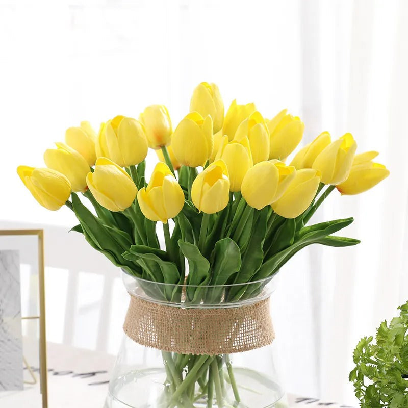 Artificial Tulip Flowers Bouquet