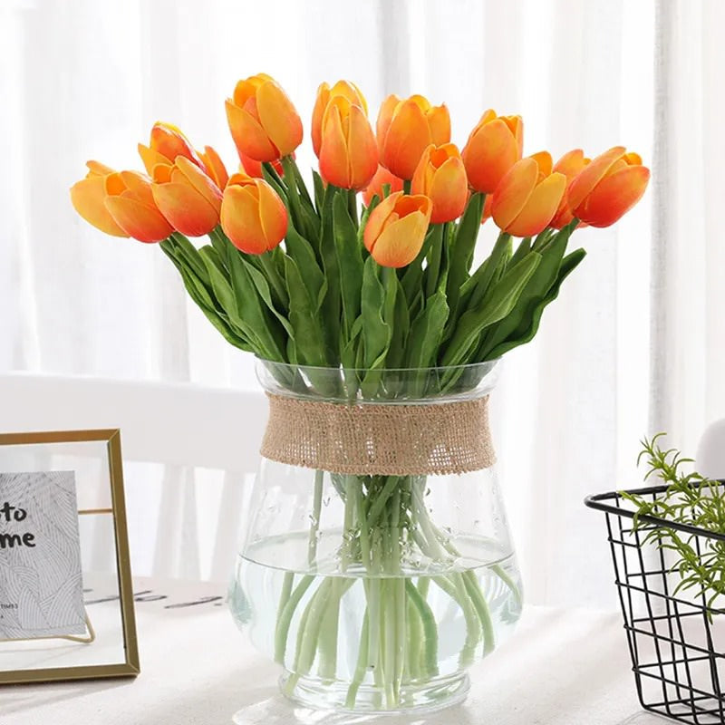 Artificial Tulip Flowers Bouquet
