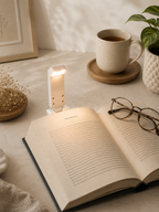 ClipGlow — Rechargeable Amber LED Book Light