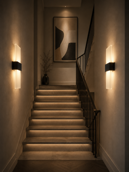 PanelGlow — Frosted Acrylic LED Wall Sconce