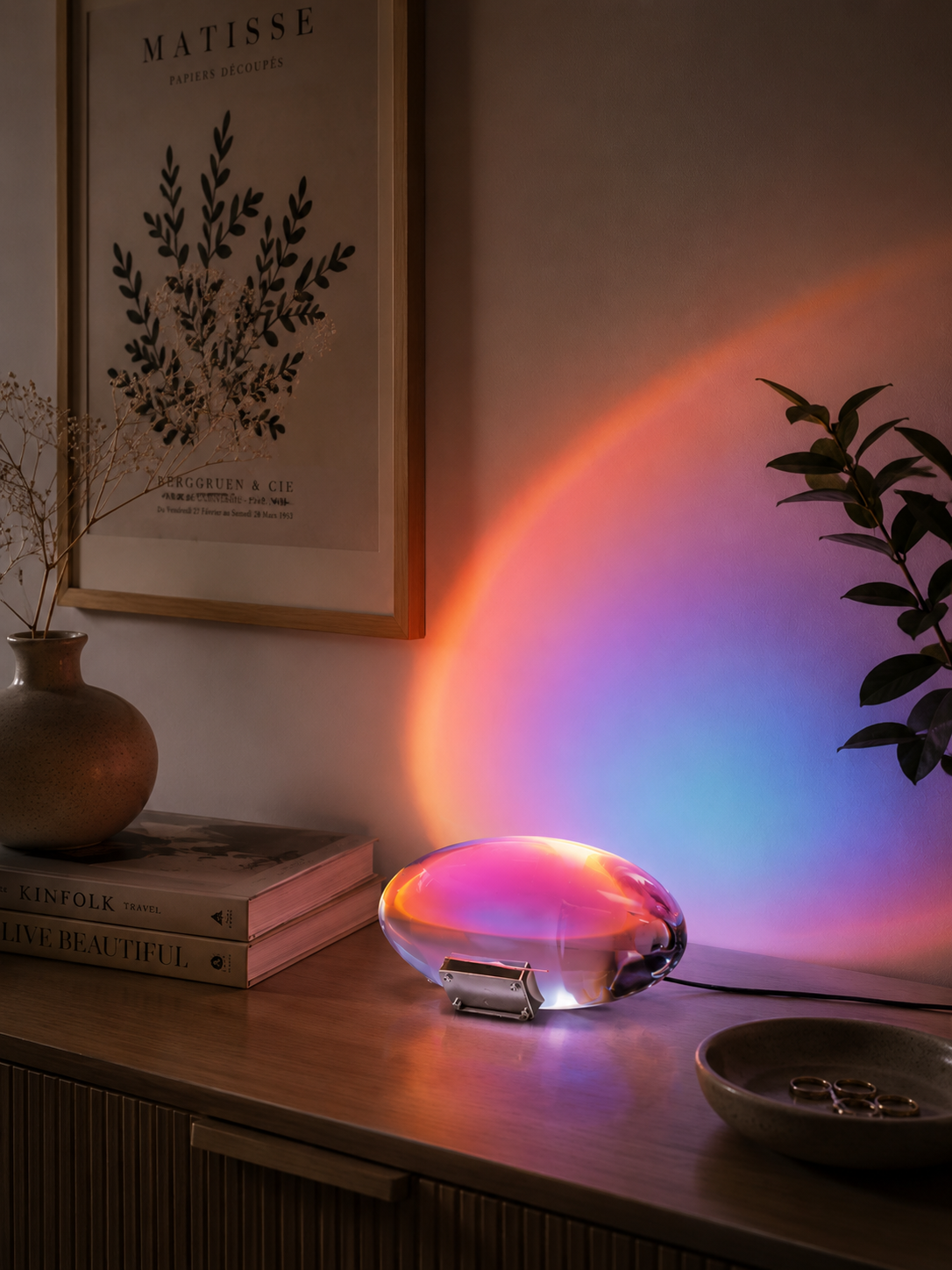 EclipseGlow — Sunset Projector Lamp with 4 Color Films