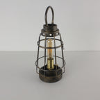 Battery Powered Metal Cage LED Lantern