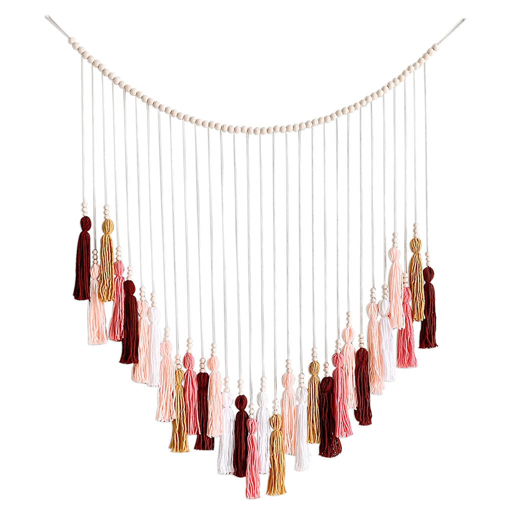 Beads & Tassels Tapestry Wall Decor
