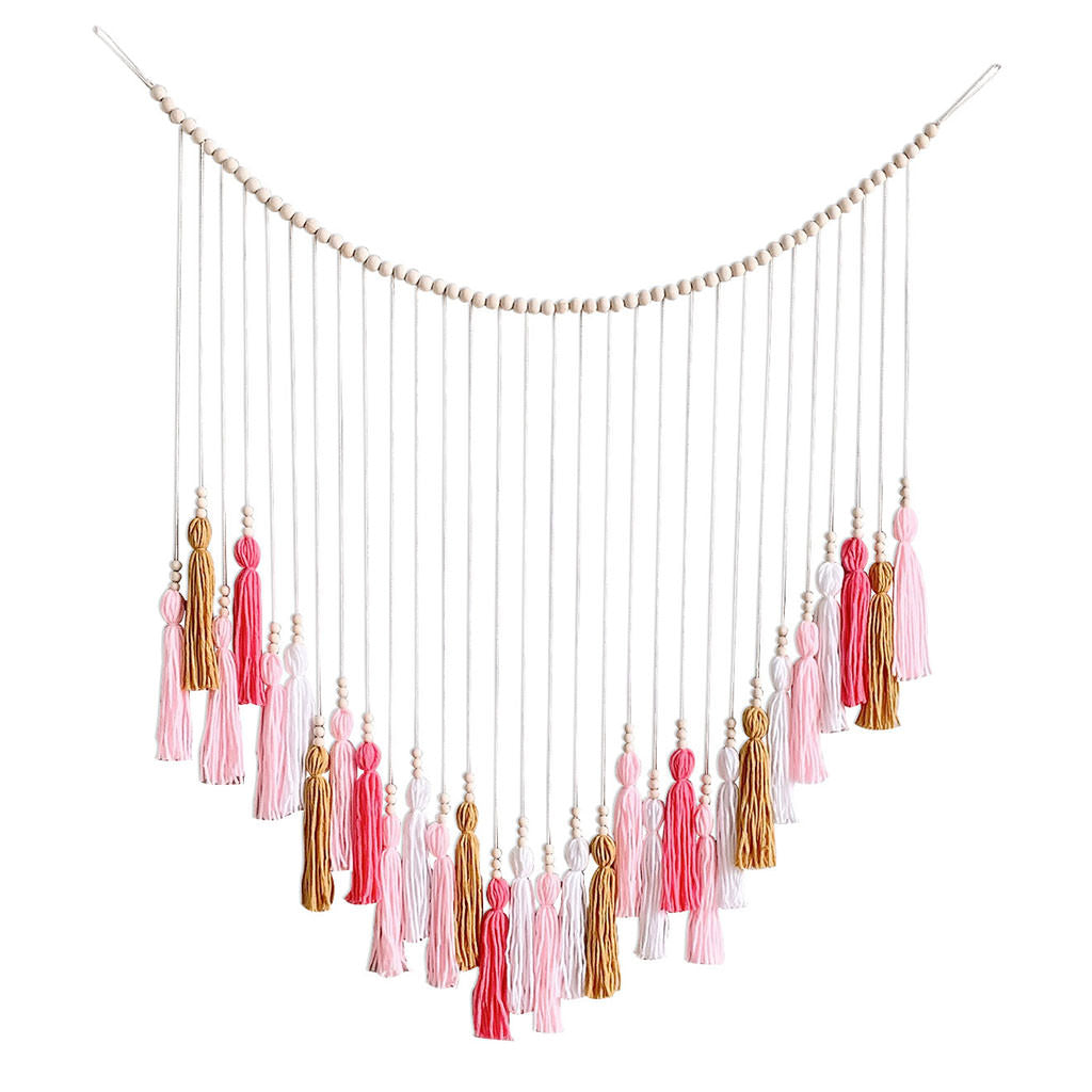 Beads & Tassels Tapestry Wall Decor