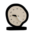 B&W Irregular Minimalist Desk Clock