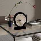 B&W Irregular Minimalist Desk Clock