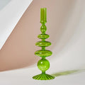 Blowed Glass Candle Holder