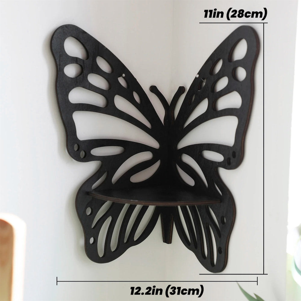 Butterfly Wings Corner Shelf