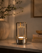 LanternGlow — Cordless Crystal Table Lantern