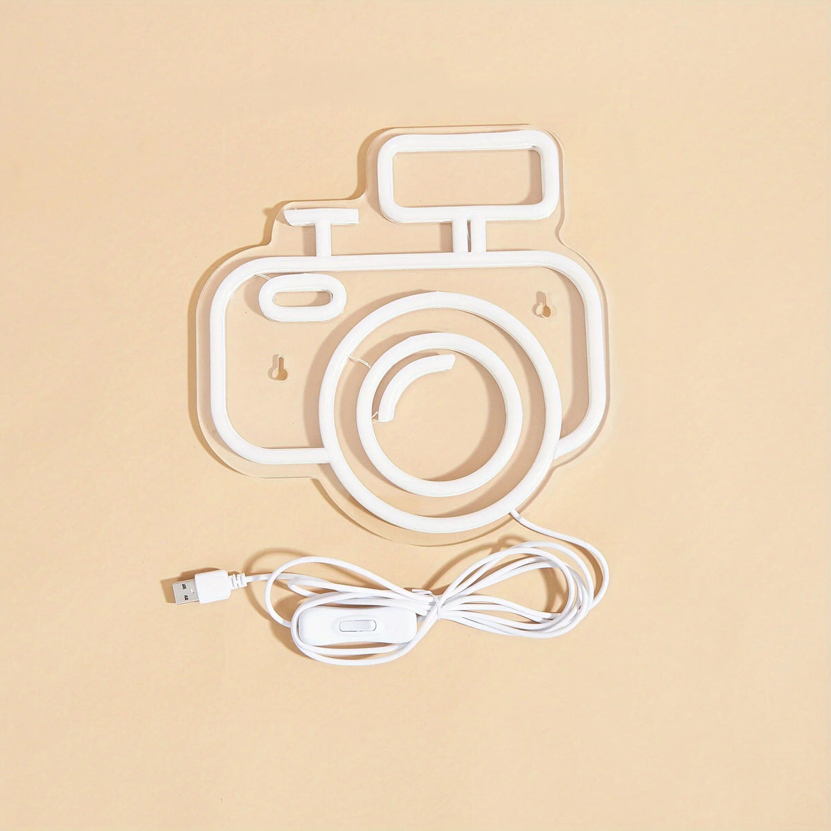Camera LED Neon Wall Sign