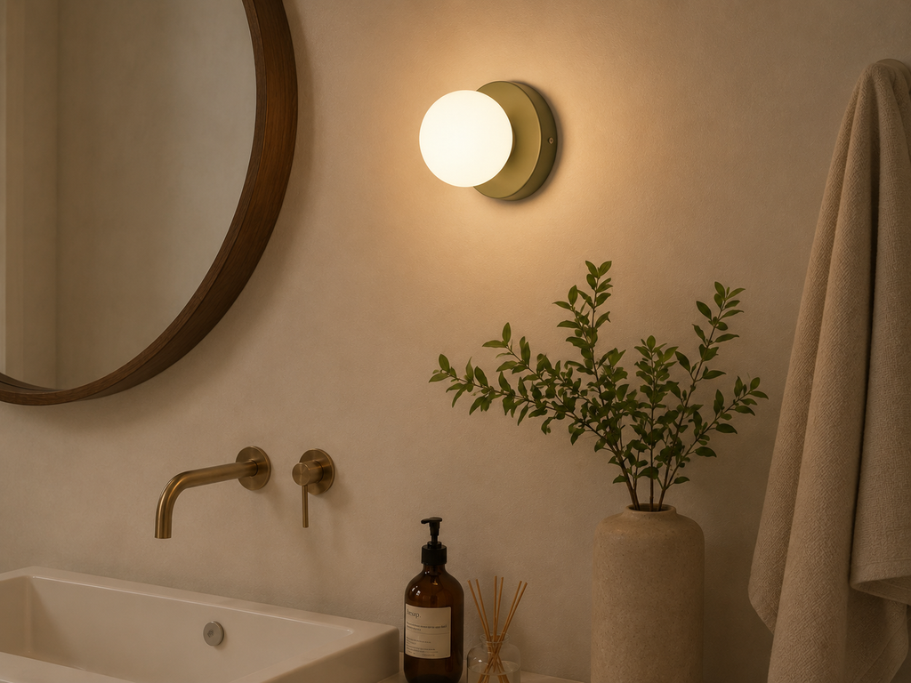 DotGlow — Colorful Globe LED Wall Sconce