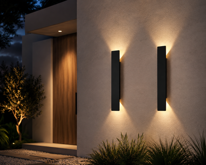 BladeGlow — Modern Outdoor LED Wall Sconce