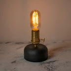 Industrial Cordless Cement Edison Table Lamp for Restaurant & Bar