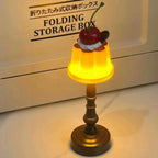 Cherry Pudding Mini Table Lamp