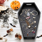 Black Coffin Storage Tray