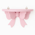 Coquette Bow-Shaped Wooden Shelf