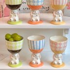 Coquette Bunny Pedestal Cup