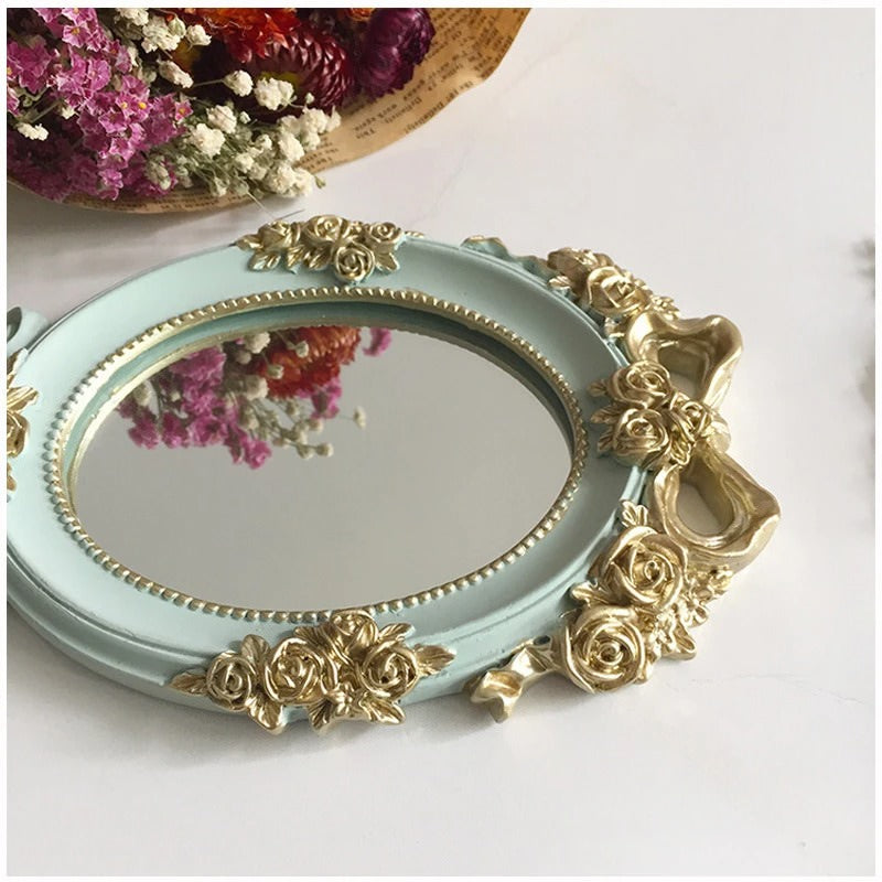 Rococo Vintage Hand Mirror