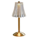 Coquette Brass Mini Table Lamp