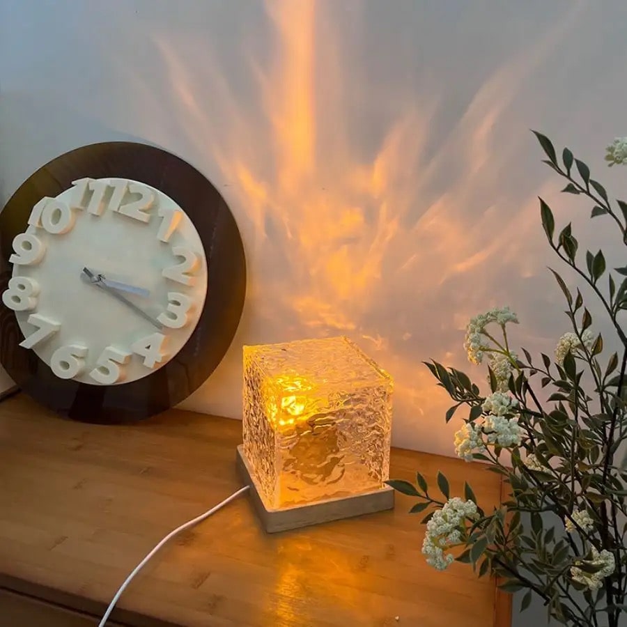 Crystal Projector Table Lamp