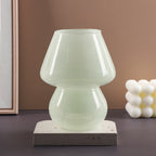 Cute Mushroom Glass Vase