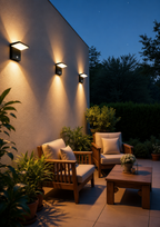 VisorGlow — Adjustable Outdoor Motion Sensor Wall Light