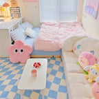 Pastel Curvy Checker Carpet