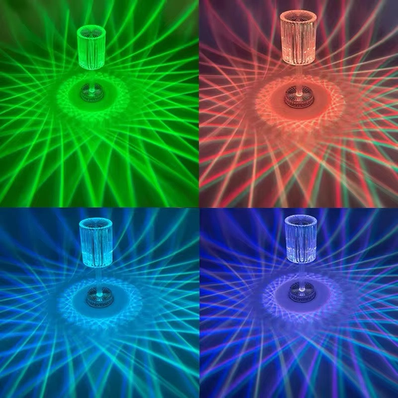 LED Crystal Table Lamp