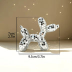 Mini Disco Balloon Dog Decor Sculpture