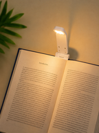 ClipGlow — Rechargeable Amber LED Book Light