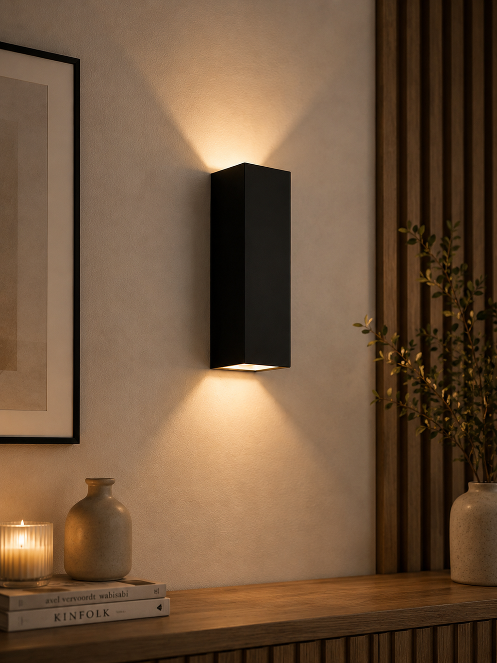 BeamGlow — Narrow Beam LED Spotlight Sconce