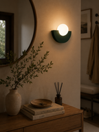 CradleGlow — Moon Globe LED Wall Sconce