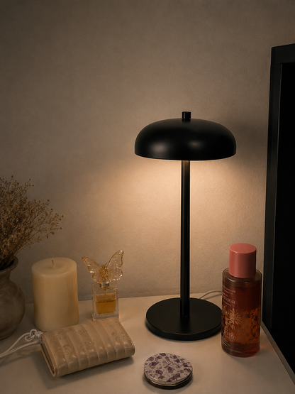 CapGlow — Rechargeable Mushroom Touch Lamp