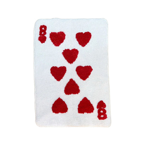 8 of Hearts Accent Rug