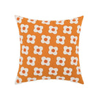 Embroidered Daisies Cushion Cover