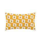 Embroidered Daisies Cushion Cover