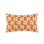 Embroidered Daisies Cushion Cover