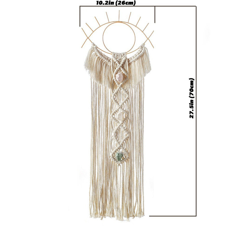 The Eye Macrame Wall Hanging
