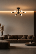OrbitGlow — Mid-Century Sputnik Ceiling Light