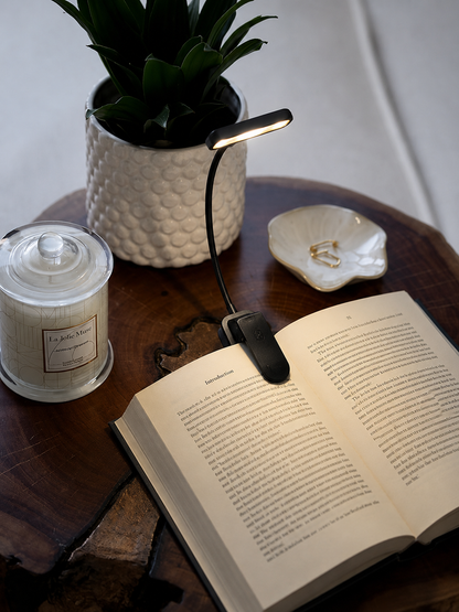 FlexGlow — Rechargeable Gooseneck LED Book Light
