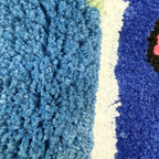 Fake Window Tufted Accent Rug