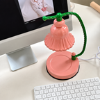 Pink Flower Candle Warmer Lamp