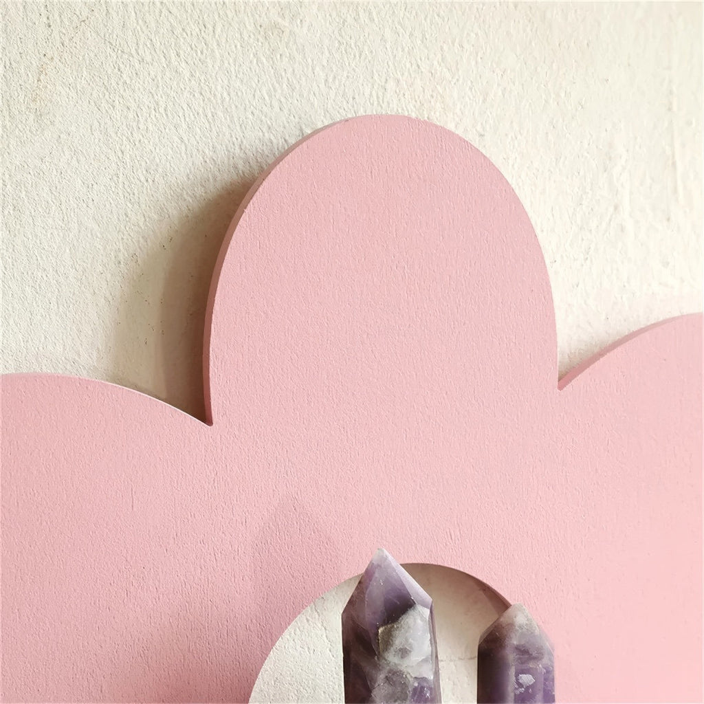 Pastel Flower Wall Shelf