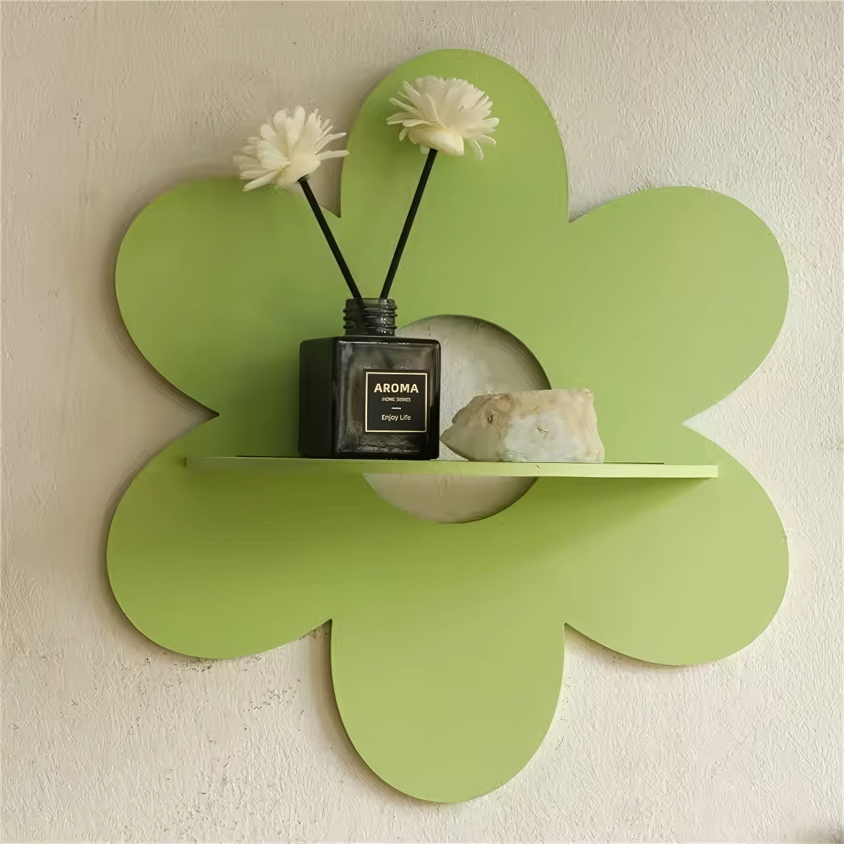 Pastel Flower Wall Shelf