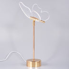 Golden Butterfly Table Lamp